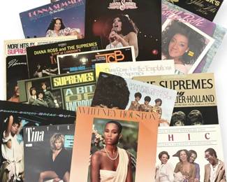 Vinyl Records The Supremes, Pointer Sisters, Whitney Houston, Tina Turner,  More