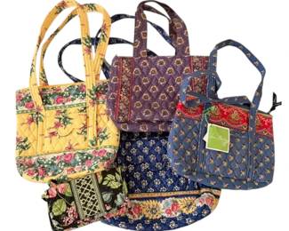 Vera Bradley Bags Maison Blue, Yellow Hope, Emily Blue And More