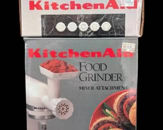 KitchenAid Food Grinder Attachment And Pasta Maker Parts