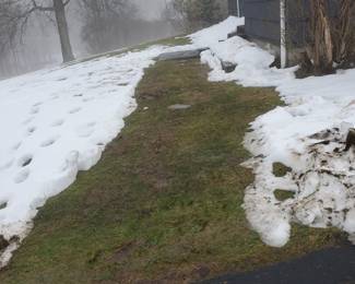 Front Door Entrance/Exit to sale in house - Wear Boots! Do not use back door.