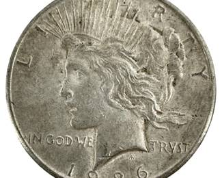 1926 Peace Silver Dollar