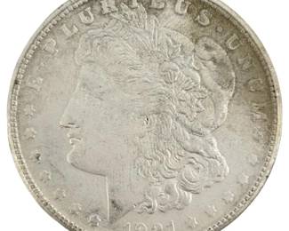1921-S Morgan Silver Dollar