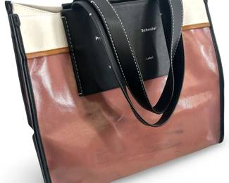 Vintage Proenza Schouler PVC Pink Tote Bag