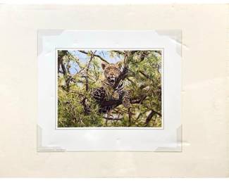 LE 1992 Simon Combes “Lookout" Greenwich Print