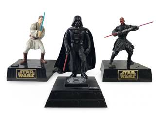 (3) Star Wars Thinkway Toys Collectible Banks