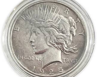 1925 Silver Peace Dollar