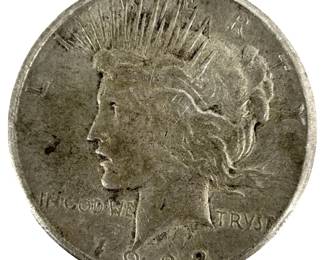 1922 Peace Silver Dollar