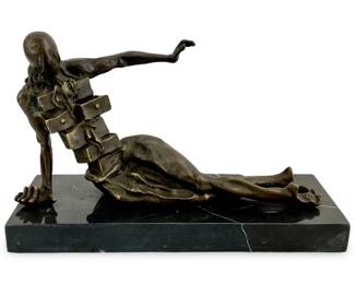 Bronze Salvador Dali Gynomorphic Cabinet Sculpture