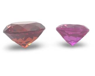 (2pc) 4.50CTW Loose Lab Sapphire Gemstones