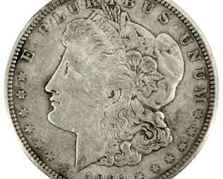 1921-S Morgan Silver Dollar