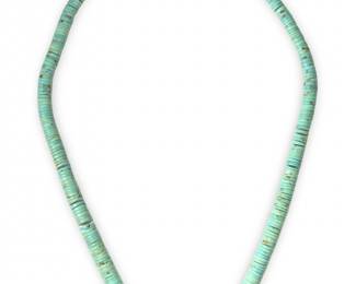 Native American Graduated Turquoise Necklace