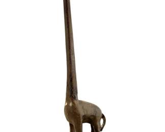 Cast Iron Giraffe Paper Towel Holder