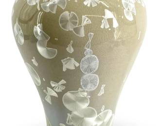 Ceramic Vase With Crystalline Glaze