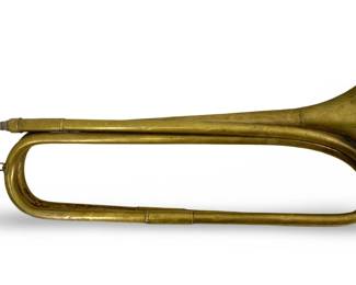 Antique Brass Bugle