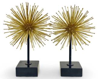 Mid-Century Modern Sunburst Desk Decor