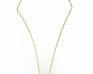 Classic 10KT Yellow Gold Rope Chain