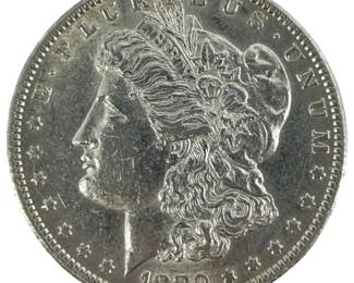 1880-O Morgan Silver Dollar