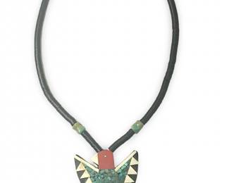Santo Domingo Pueblo Thunderbird Necklace