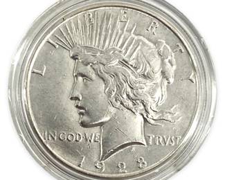 1923-S Silver Peace Dollar
