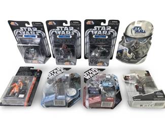 (8pc) Assorted Star Wars Star Tours Action Figures
