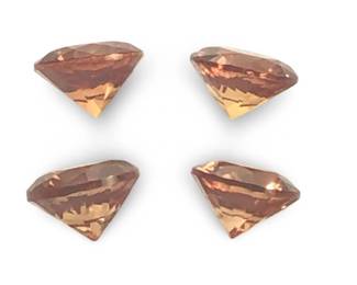 (2pc) 2.0CTW 6MM Loose Lab Sapphire Gemstones