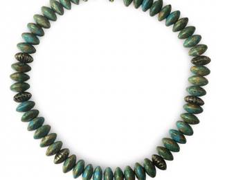 Native American Graduated Turquoise Necklace