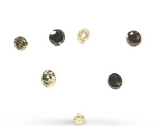 (7) Assorted Loose Diamond Gemstones