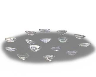 (15pc) Approx. 10.00CTW Loose Tanzanite Gemstones