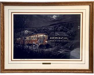 Signed Hank Stairs ‘Beautiful Steetcar’ Print