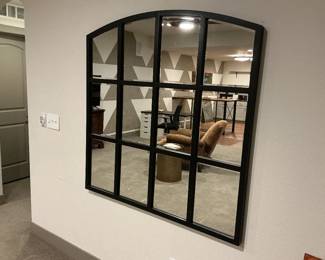 12 Panel Mirror ( Iron Grid )