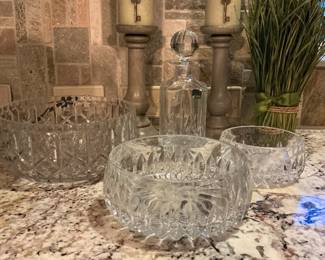 Marquis Waterford Decanter - Crystal Bowls 