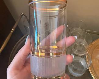 Culver MidCentury Cocktail Set 22k