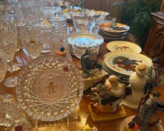 Assorted Waterford Crystal and Glassware