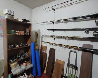 Fishing rods and reels