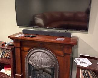 Electric Fire Place & 52 Inch Flat Screen