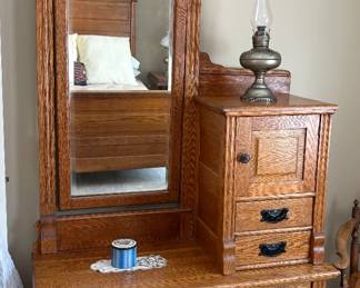 Antique Oak Dresser -Perfect!