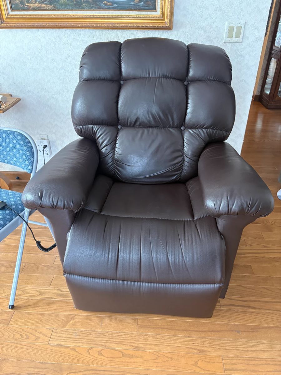 . . . great leather electric lift chair