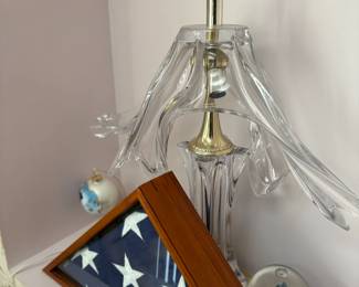 . . . crystal lamp