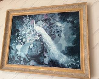 . . . peacock art
