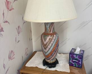 . . . beautiful ceramic lamp