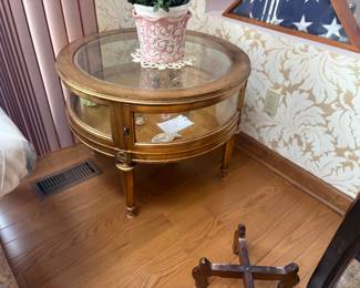. . . a nice curio table