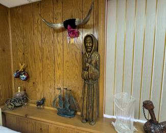 . . . ship, monk, bull horns, maracas, horse and chariot -- great stuff!