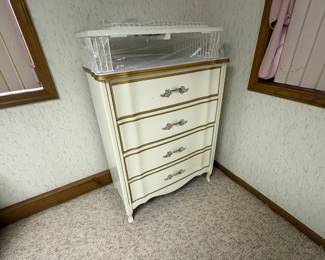 . . . and matching chest of drawers