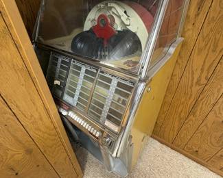 . . . vintage Wurlitzer jukebox