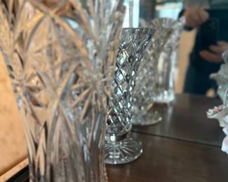 . . . crystal vase