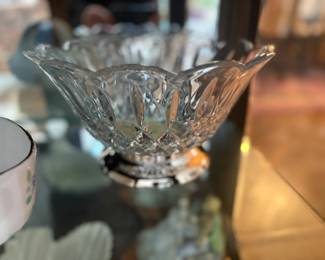 . . . crystal bowl