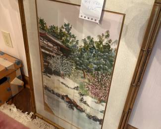 . . . a set of Asian-themed prints