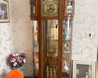 . . . fantastic grandfather/curio combo