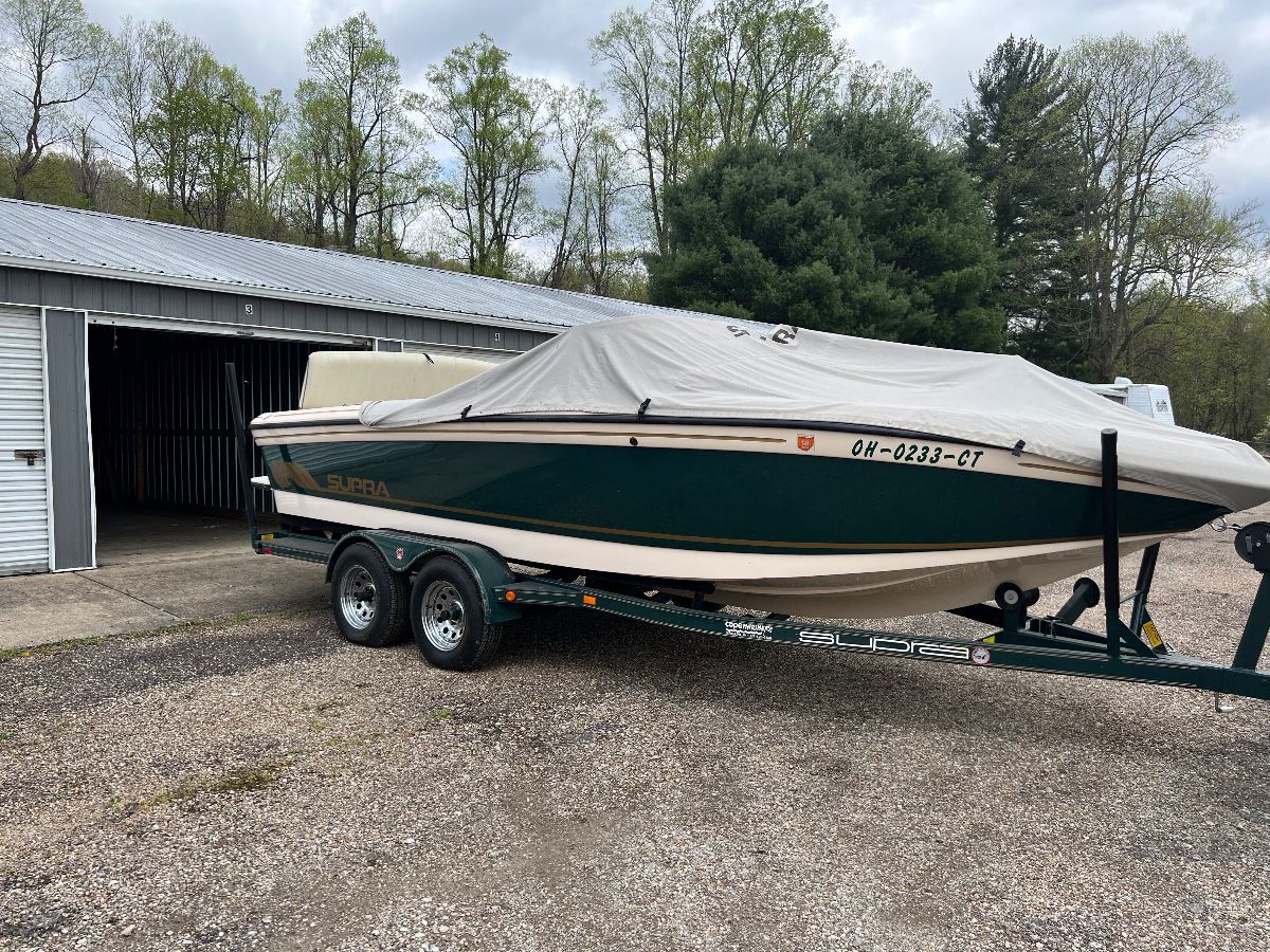 Watercraft 1998 Supra Sunsport 20’10” trailer 2014 Master Tow. New boat cover($2000)