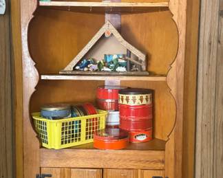 Corner Cabinet - $60